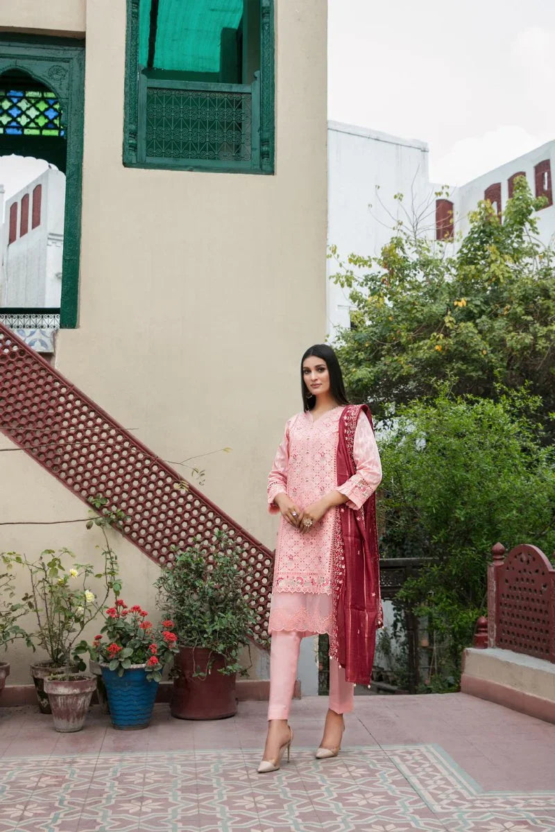 Tawakkal  Embroidered Lawn 3 Piece Suit D-8700