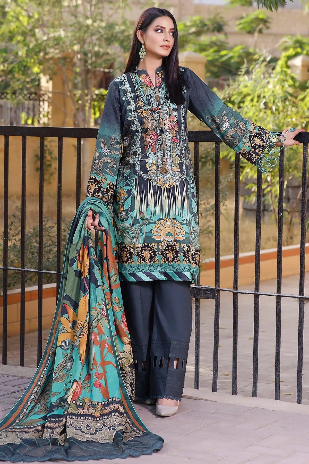 Firdous lawn suits with sale price