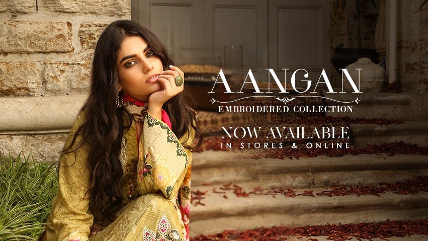 LSM Aangan Embroidered Collection - Stylealouduk