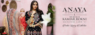 ANAYA By Kiran Chaudhry Kamiar Rokni Festive Luxury Collection 2021