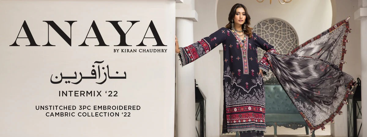 ANAYA By Kiran Chaudhry Nazafreen Collection 2022