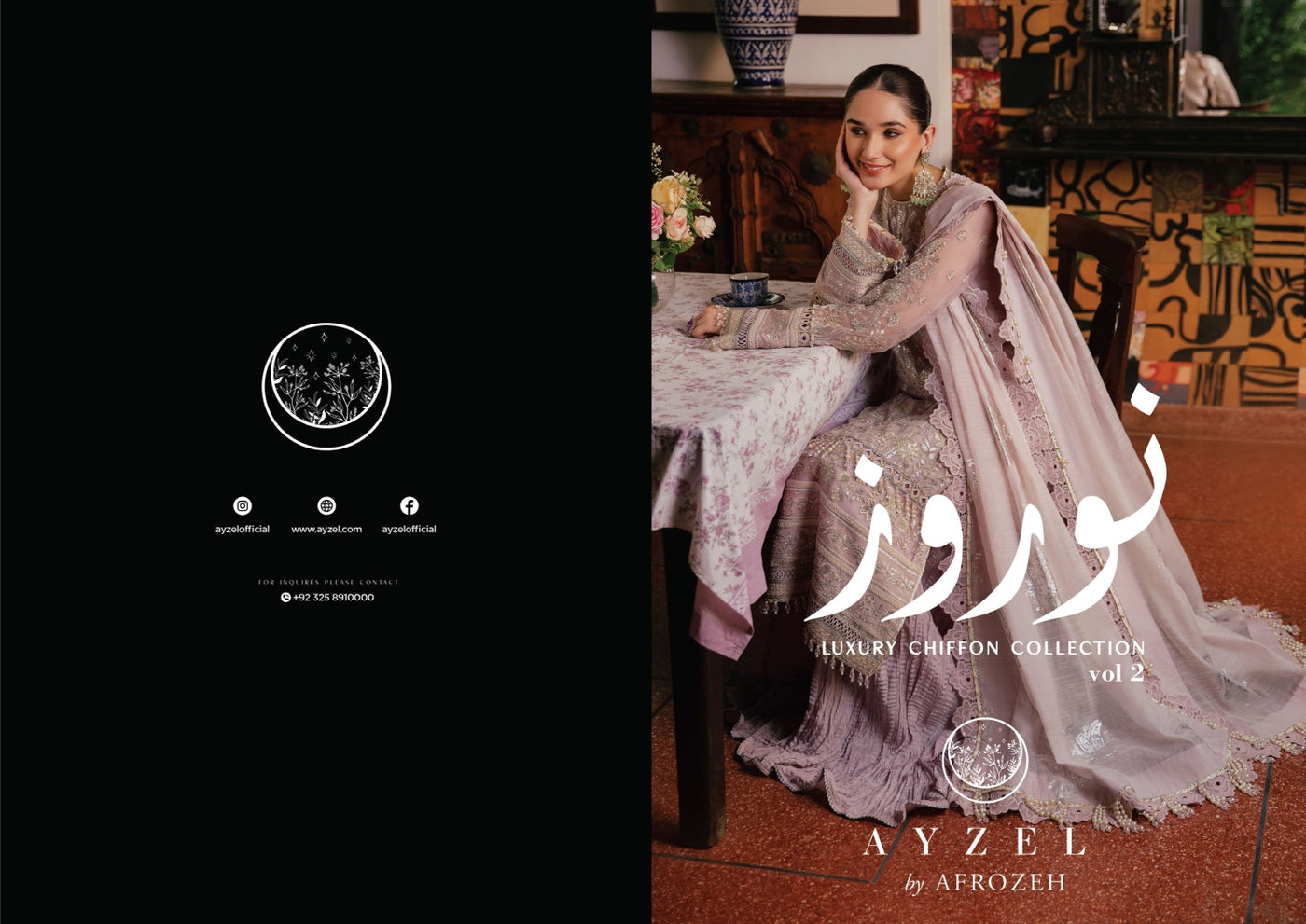 Afrozeh Nouroz Luxury Chiffon Vol-02 Collection 2022