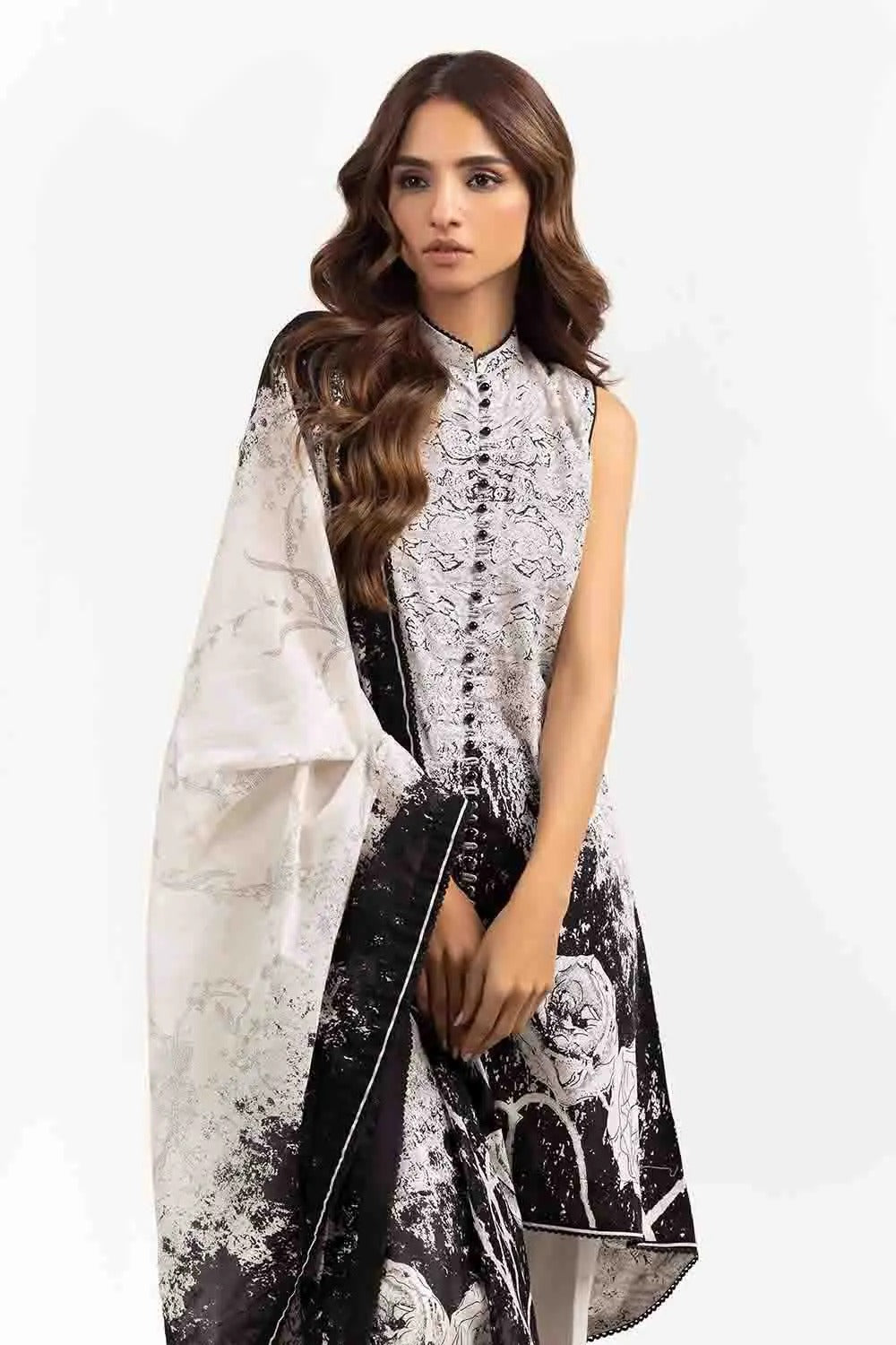Gul Ahmed Black and White Collection 2022