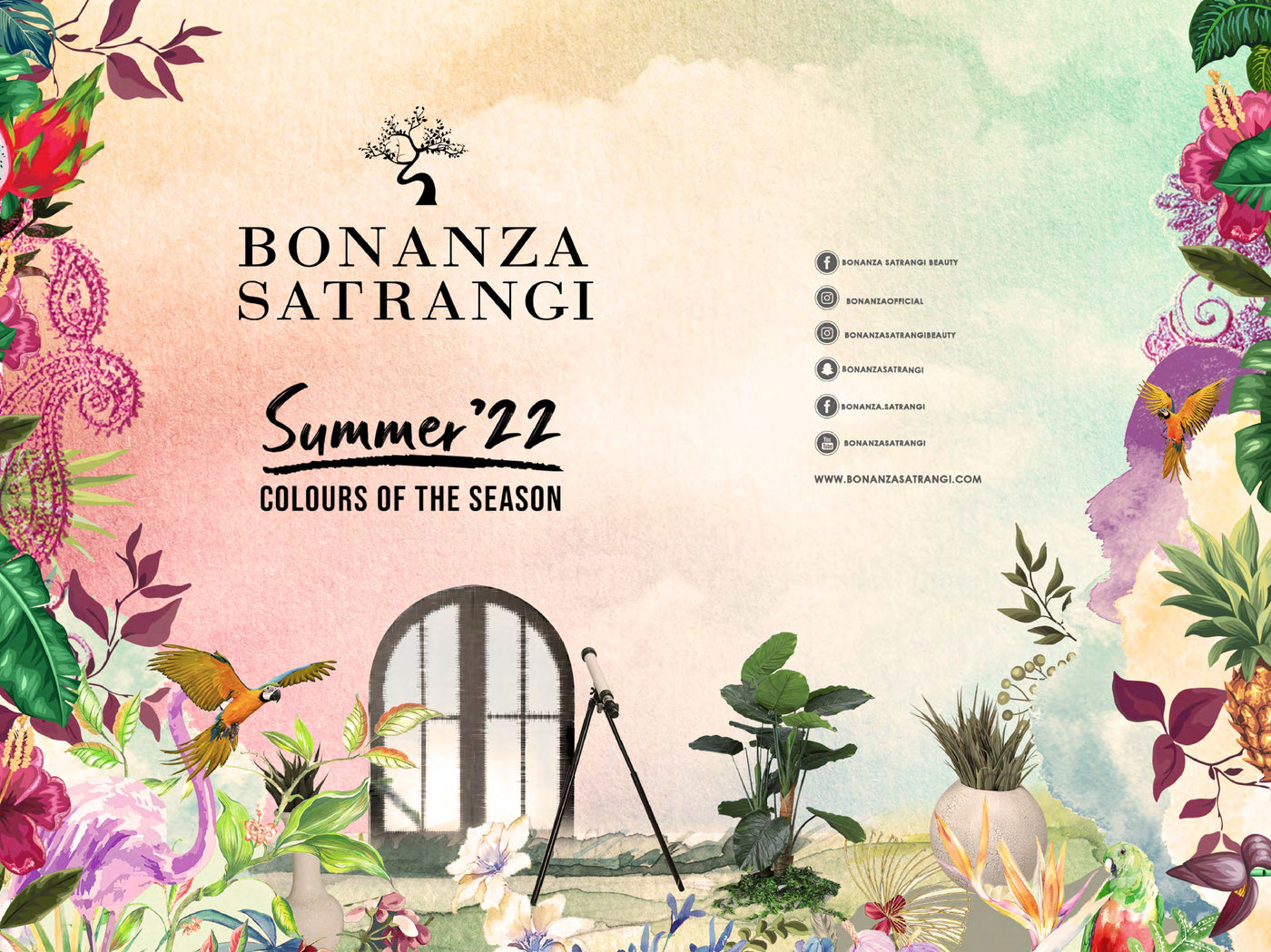 Bonanza Satrangi Summer Collection 2022 Vol-01