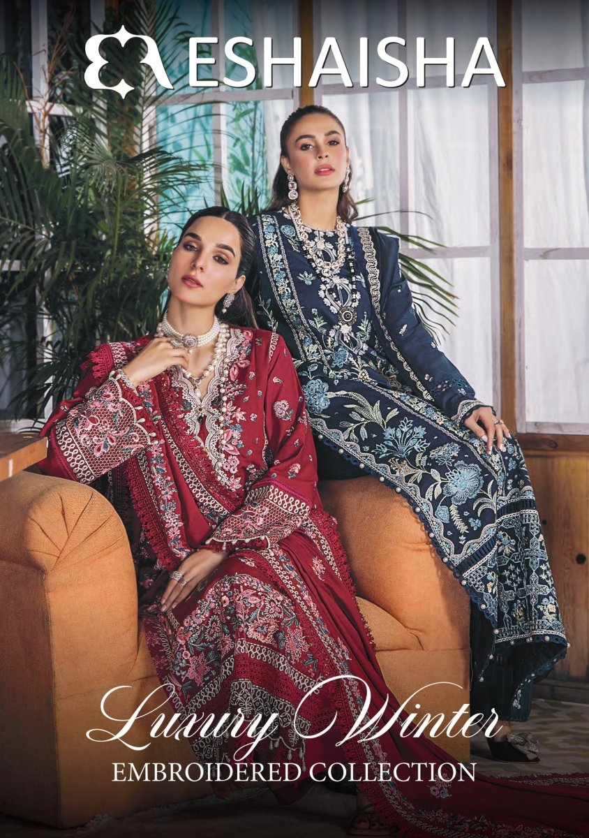 ESHAISHA LUXURY EMBROIDERED WINTER COLLECTION 23 - Stylealouduk