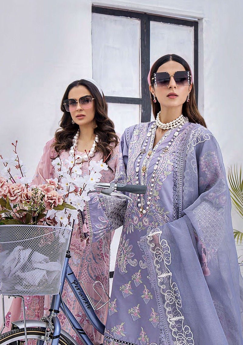 Eshaisha Festive Lawn Embroidered Collection 24 - Stylealouduk