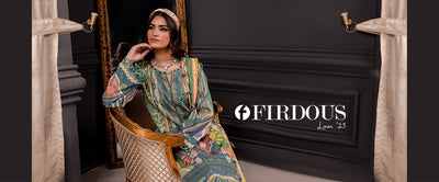 Firdous Linen Collection 2023