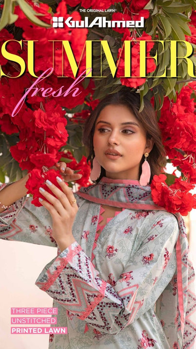 Gul Ahmed Fresh Lawn Collection 2023 - Stylealouduk