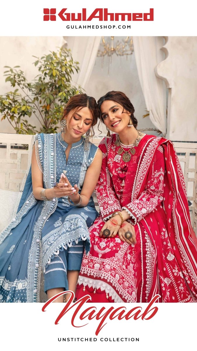 Gul Ahmed Nayaab Luxury Collection 2022 - Stylealouduk