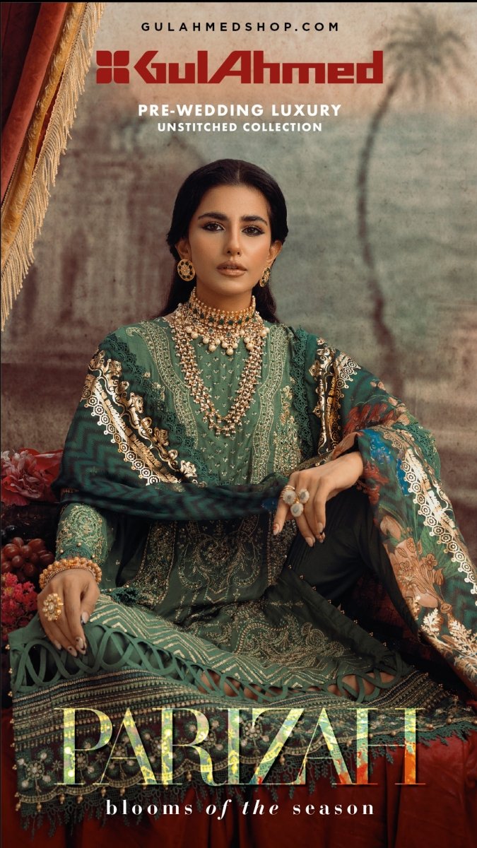 Gul Ahmed Parizah Pre-Wedding Collection 2023 - Stylealouduk