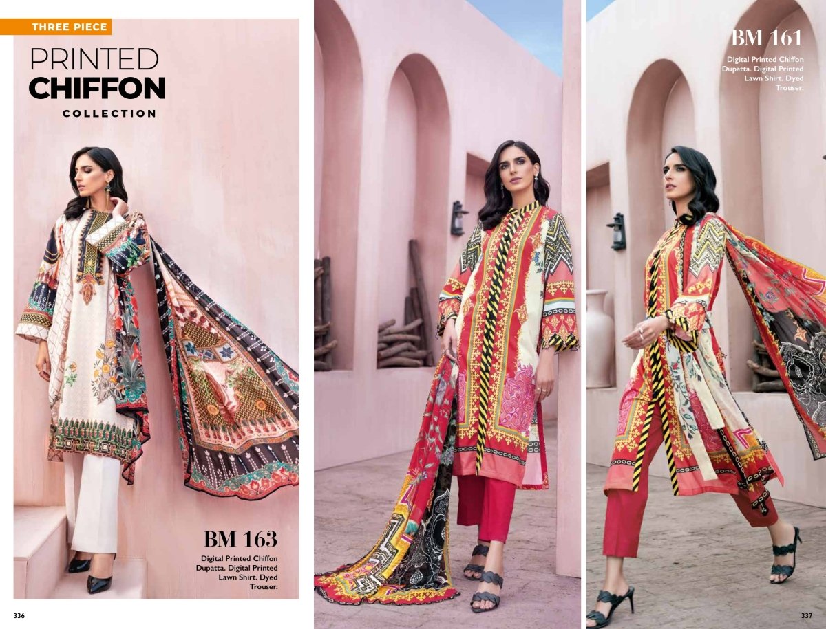 Gul Ahmed Printed Chiffon Collection 2021 - Stylealouduk