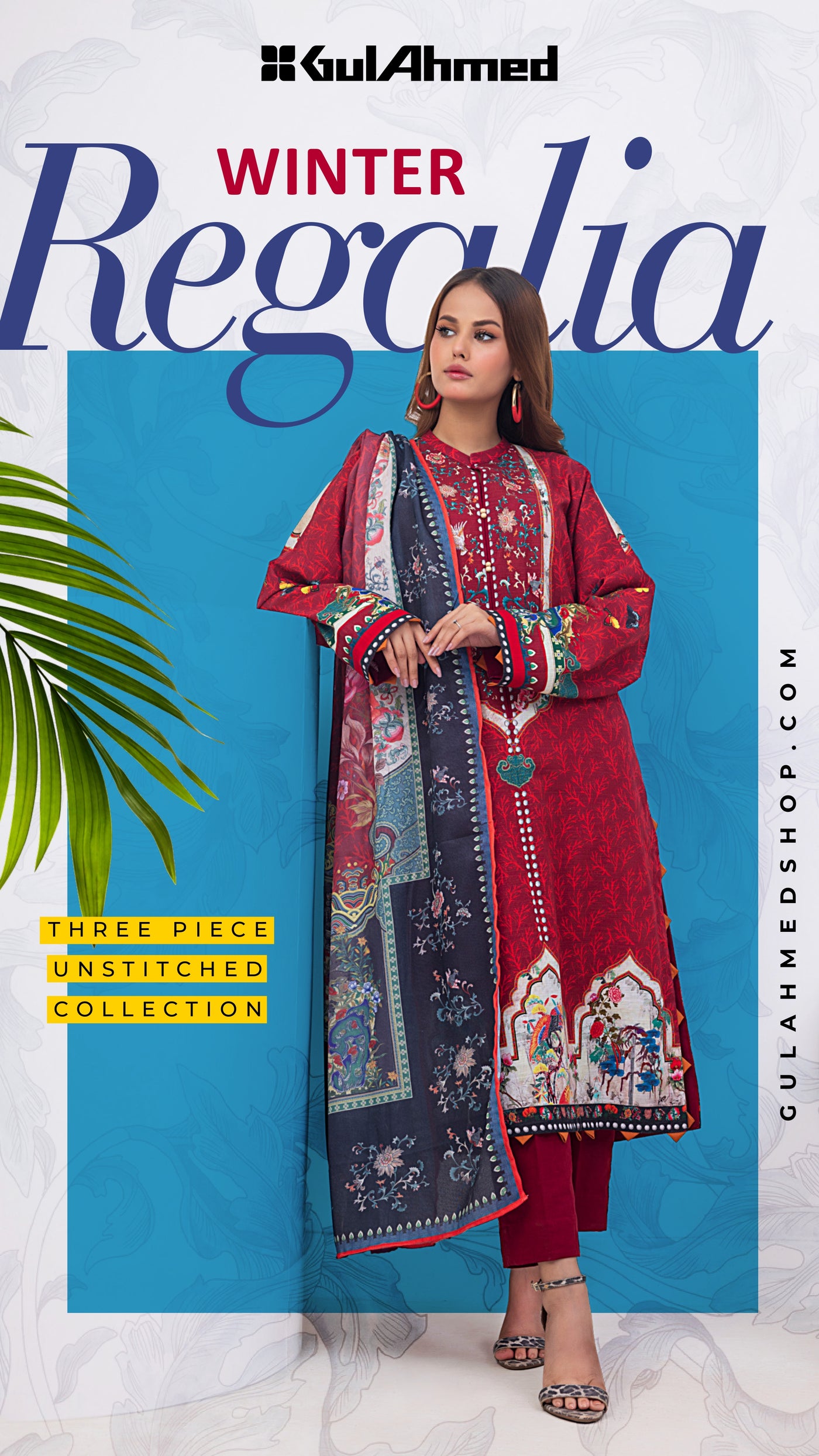 Gul Ahmed Regalia Winter Collection 2023 Vol-01