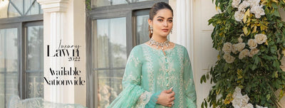Kafh Premium Luxury Lawn Collection 2022 - Stylealouduk