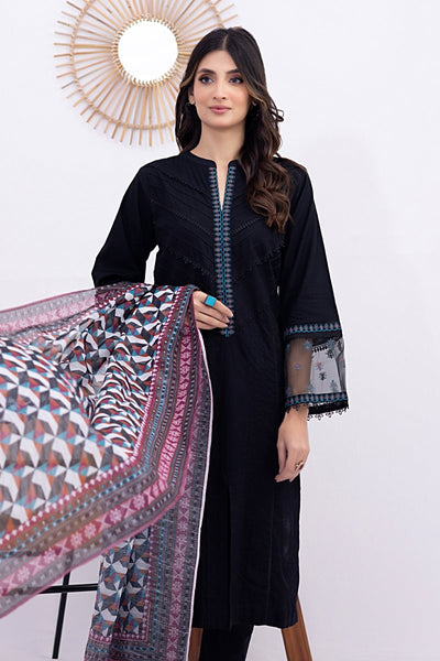 Lakhany Dyed Embroidered With Printed Dupatta Collection 2023 - Stylealouduk