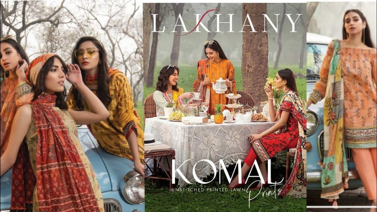 Lakhani Komal Prints Collection 2021 - Stylealouduk