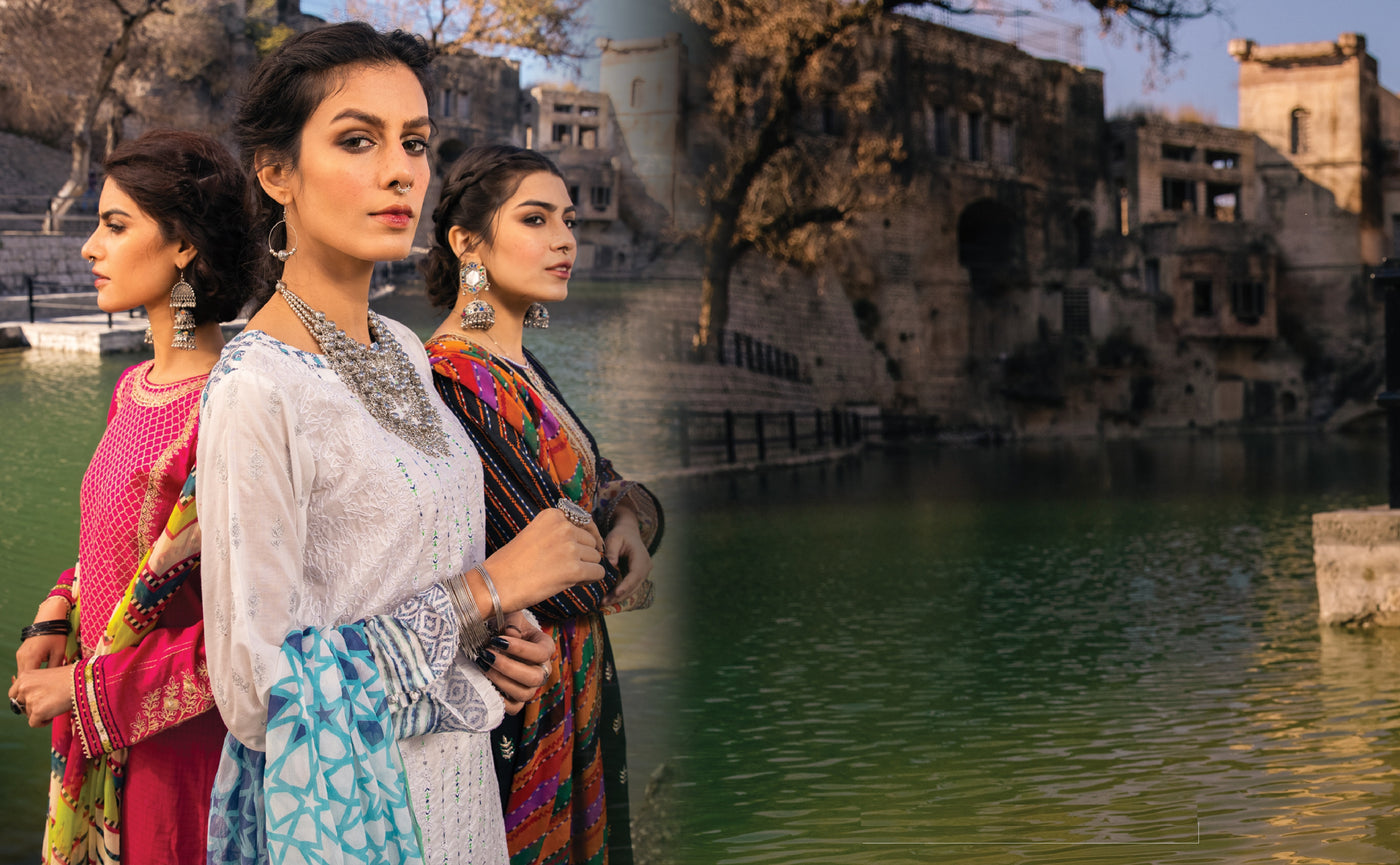 Lakhani Spring Embroidered Lawn Collection Vol-01 2021