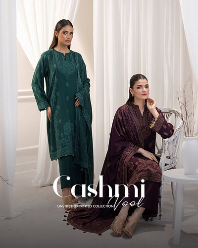 Lakhany Cashmi Vool Printed Collection 2024 - Stylealouduk