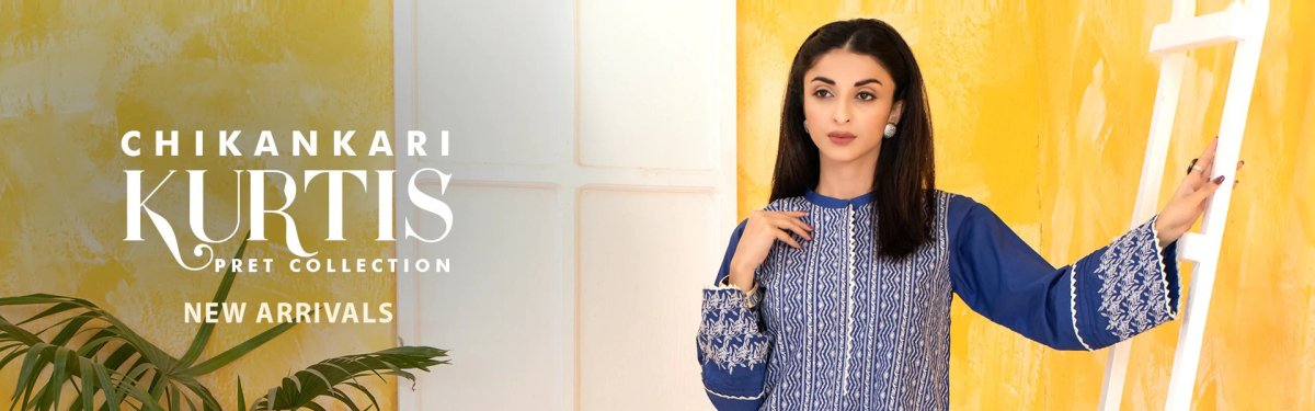 Lakhany Chikankari Kurtis Pret Collection 2022 - Stylealouduk