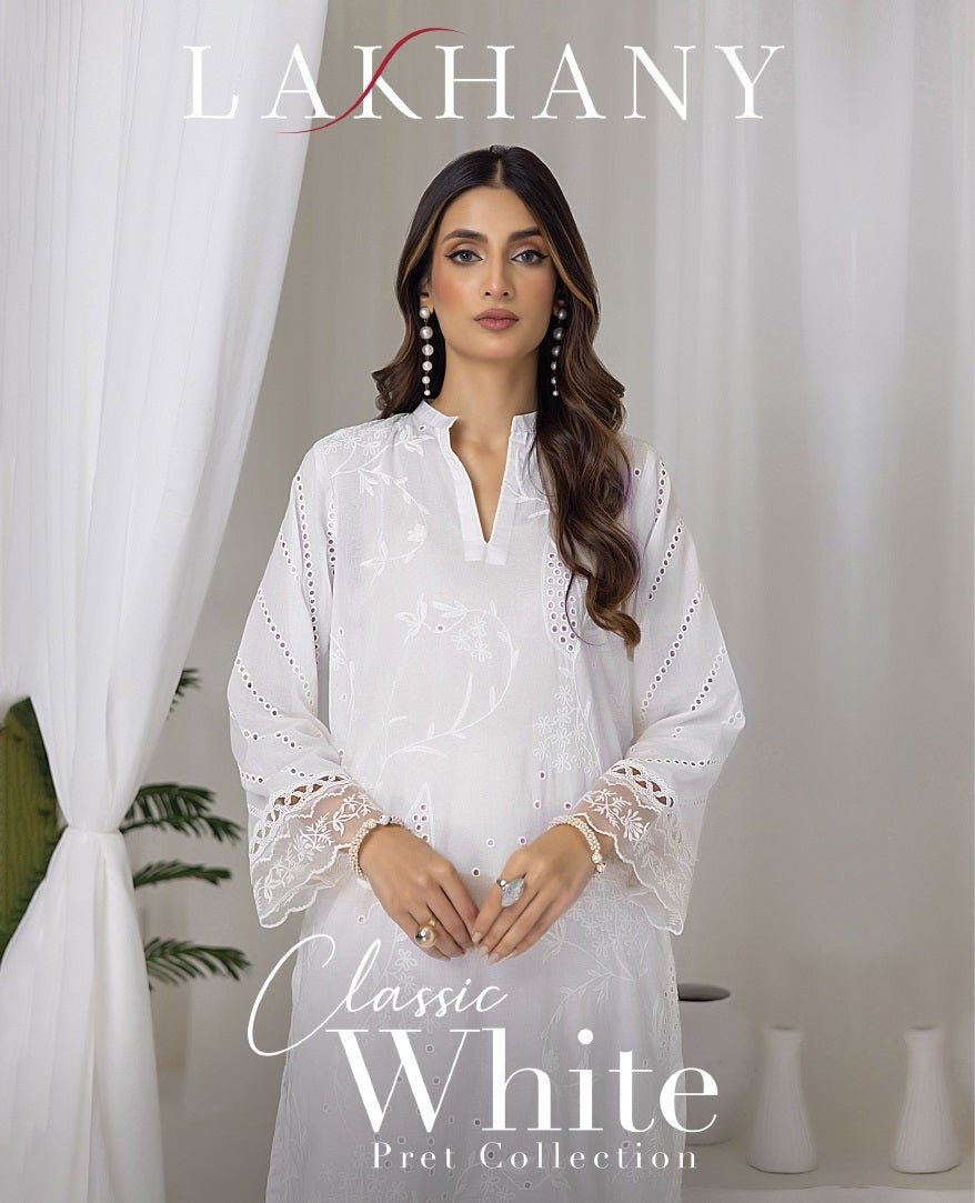 Lakhany Classic White Pret Collection 2023 - Stylealouduk