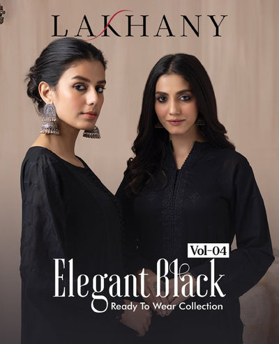 Lakhany Elegant Black Collection Vol-04 2023 - Stylealouduk