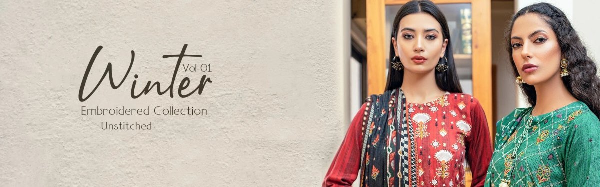 Lakhany Embroidered Cottel Winter Collection 2021 Vol-01 - Stylealouduk