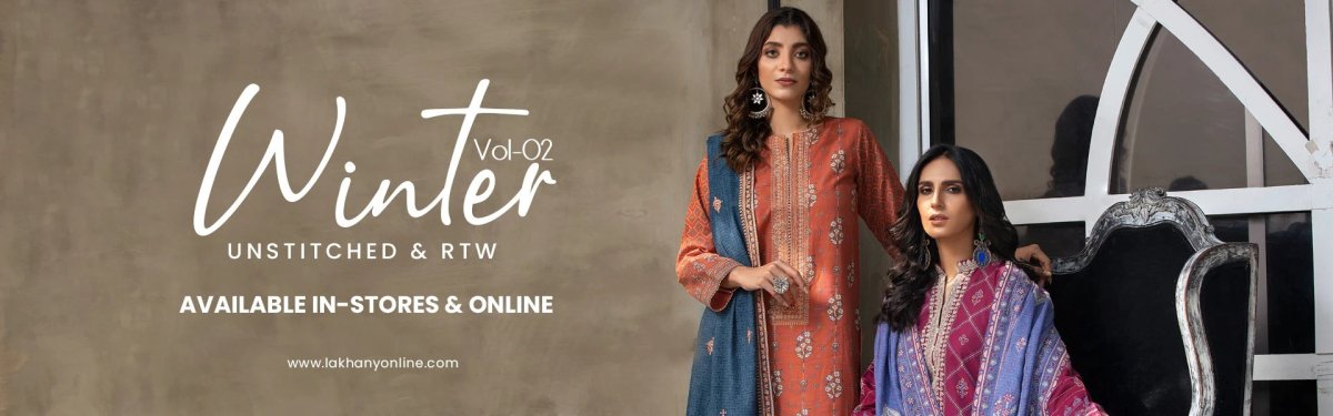 Lakhany RTW Embroidered Karandi Winter  Collection 2021 Vol-02 - Stylealouduk