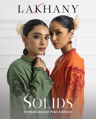 Lakhany Solids Embroidered Collection 2023 - Stylealouduk
