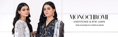 Lakhany Stitched Monochrome Collection 2022 - Stylealouduk