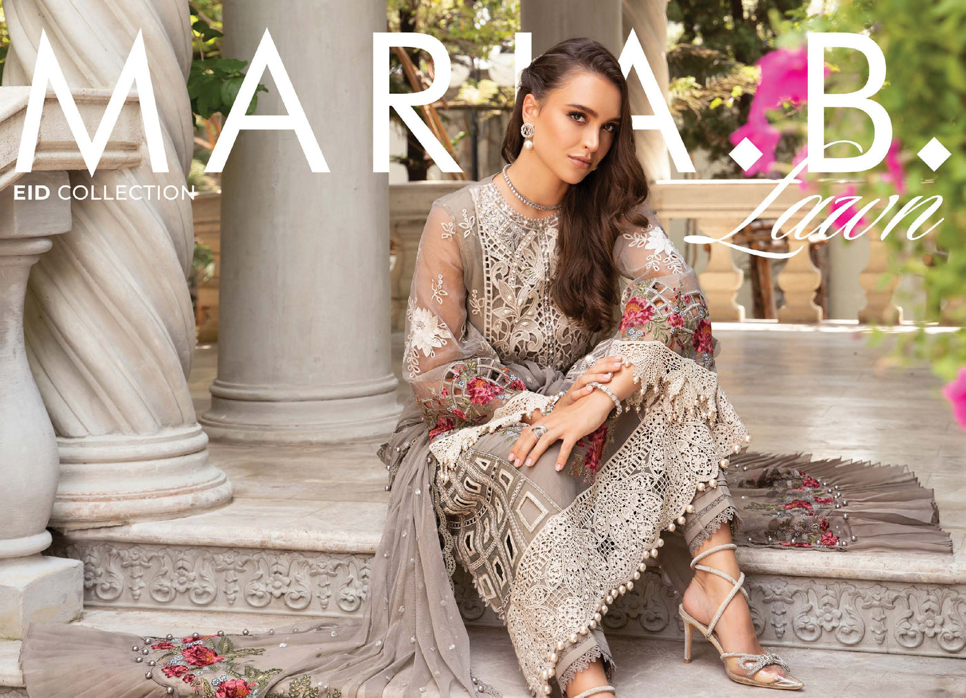 Maria. B Lawn Eid Collection 2024