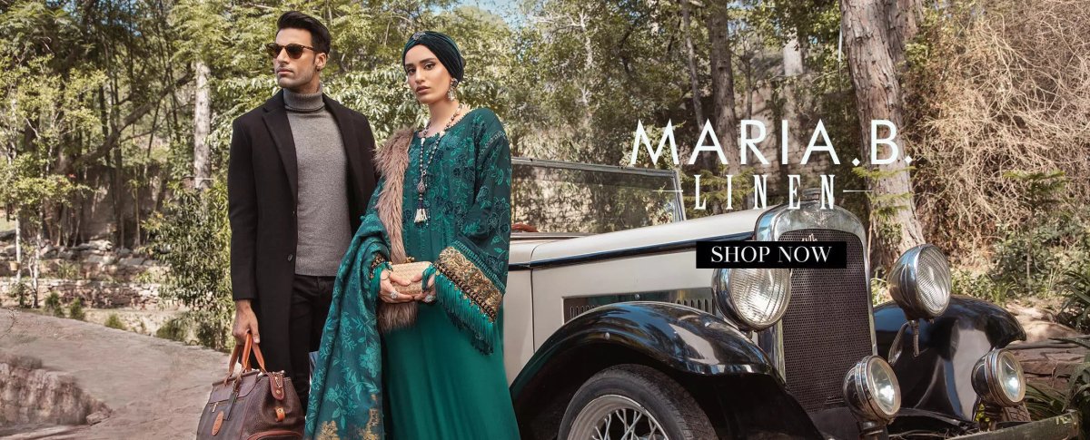 Maria. B Linen Winter Collection 2022 - Stylealouduk