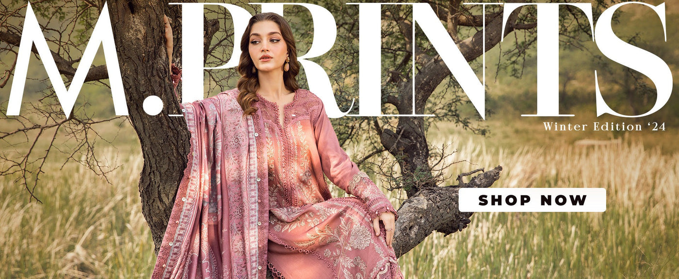 Maria. B M.Prints Winter Collection 2024