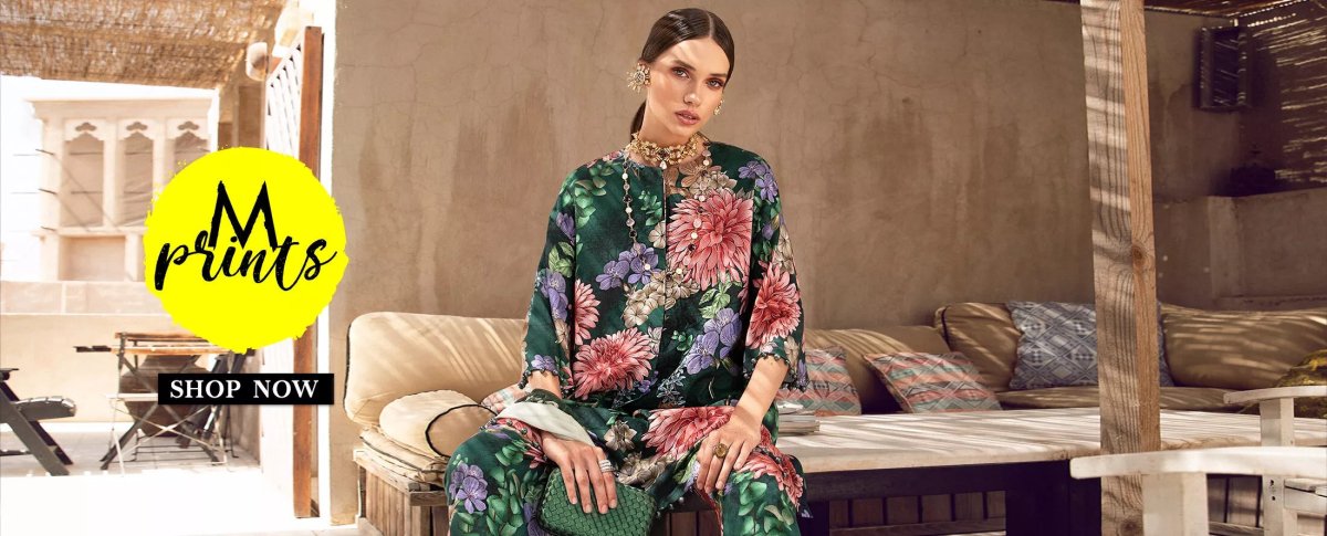 Maria. B M Print Fall Winter Collection 2022 - Stylealouduk