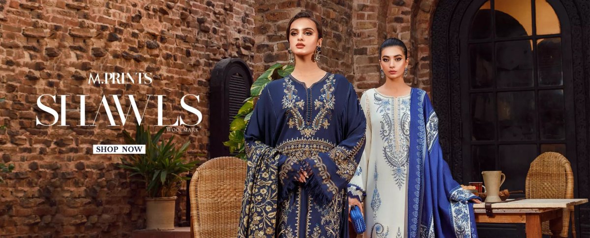 Maria. B M Prints Shawl Collection Collection 2022 - Stylealouduk