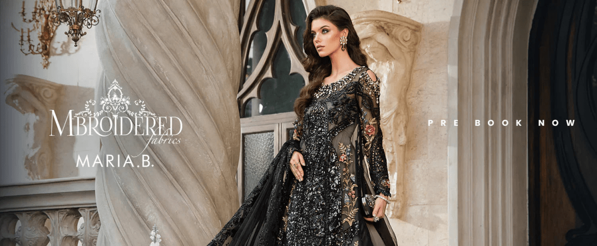 Maria. B Mbroidered Eid Collection 2024 - Stylealouduk