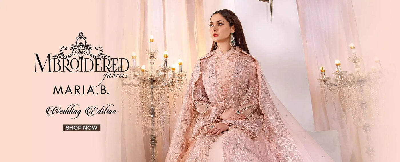 Maria. B Mbroidered Wedding Collection 2022