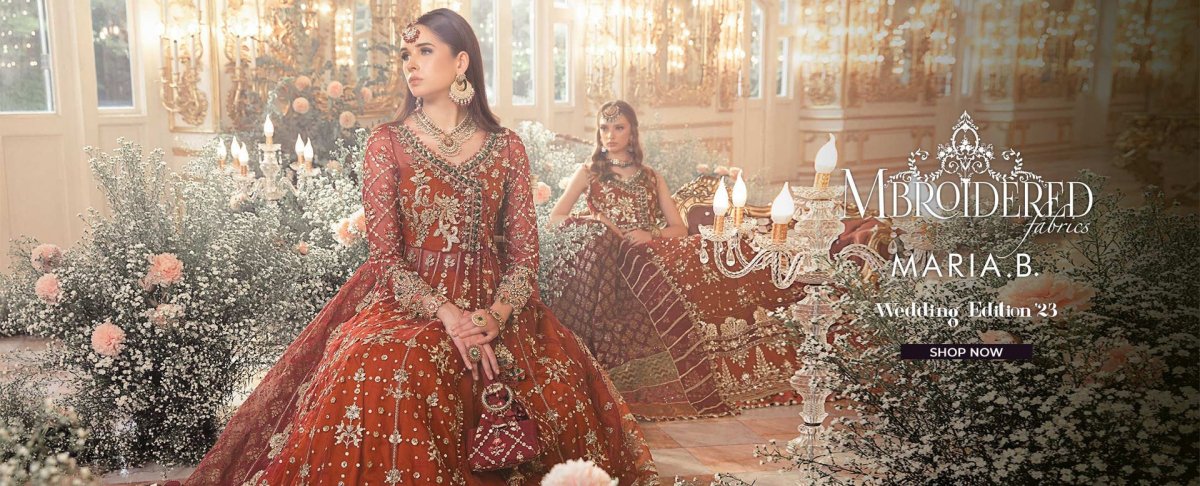 Maria. B Mbroidered Wedding Edition 2023 - Stylealouduk