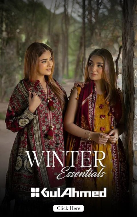 Gul Ahmed Winter Essentials Collection 2025 - Stylealouduk