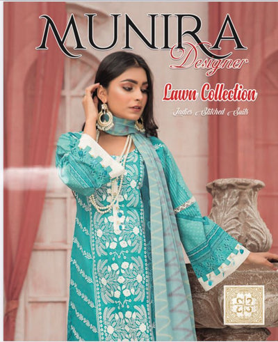 Munira Designer Stuff Air Jet Lawn Collection 2022 - Stylealouduk