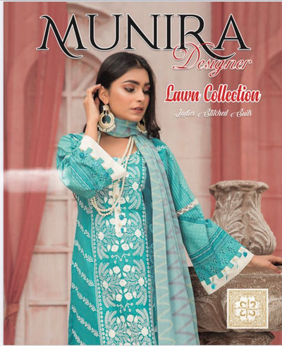 Munira Designer Stuff Air Jet Lawn Collection 2022