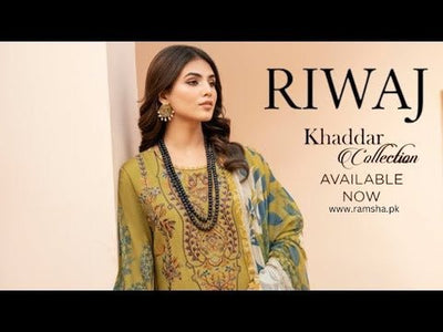 Ramsha Riwaj Khaddar Collection 2023 - Stylealouduk