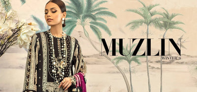 SANA SAFINAZ Muzlin Winter Collection 2021 - Stylealouduk