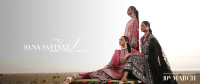 Sana Safinaz Luxury Lawn Collection 2023 - Stylealouduk