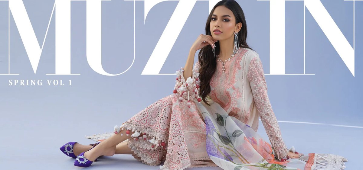 Sana Safinaz Muzlin Spring Collection 2022 - Stylealouduk