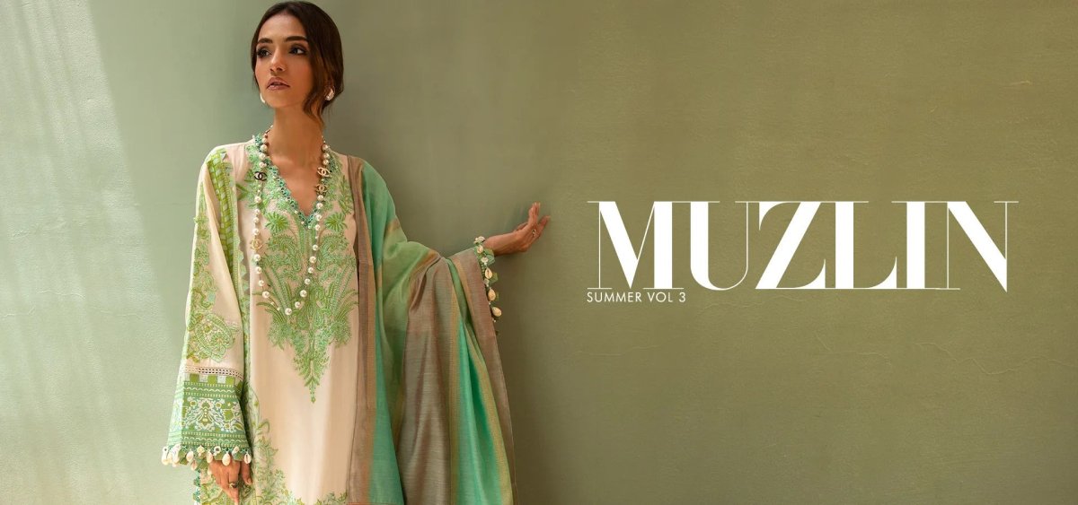 Sana Safinaz Muzlin Summer Collection Vol-03 2022 - Stylealouduk