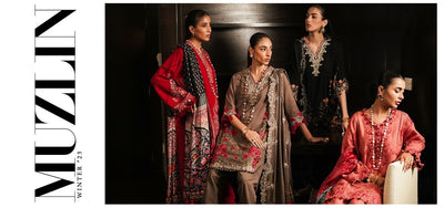 Sana Safinaz Muzlin Winter Collection 2023 - Stylealouduk