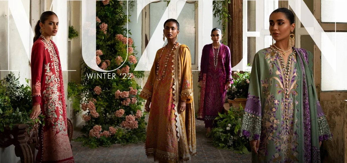 Sana Safinaz Muzlin Winter Collection Vol-04 2022 - Stylealouduk