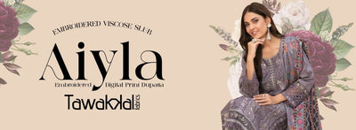 Tawakkal Fabrics Aiyla Collection 2023 - Stylealouduk