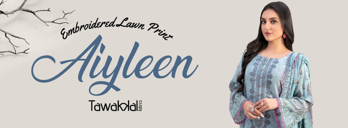 Tawakkal Fabrics Aiyleen Collection 2023 - Stylealouduk