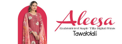 Tawakkal Fabrics Aleesa Collection 2023