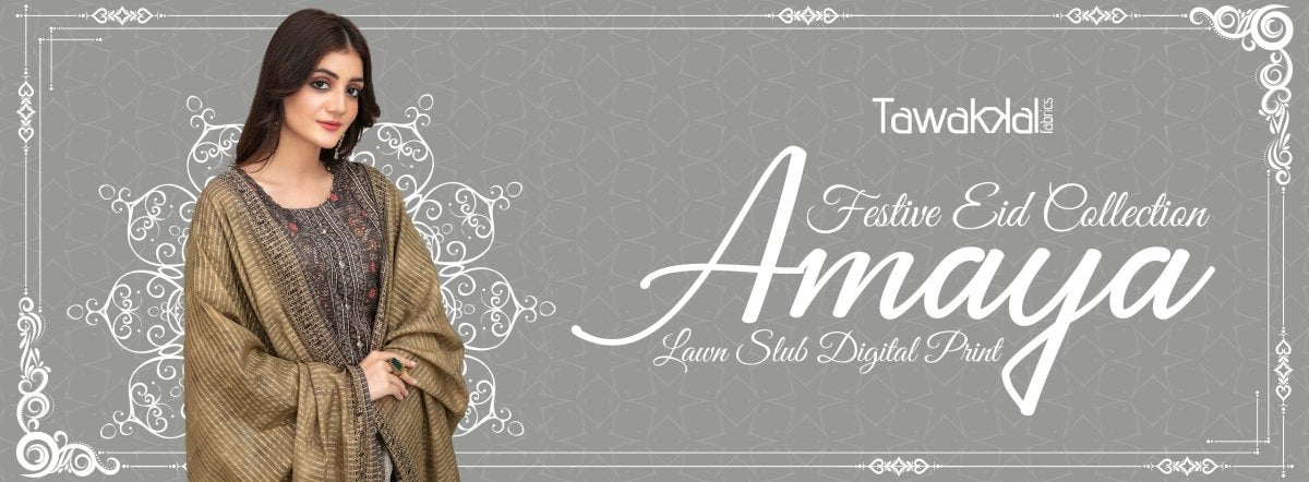 Tawakkal Fabrics Amaya Collection 2023 - Stylealouduk